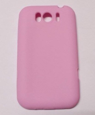 Силиконови гърбове Силиконови гърбове за HTC Силиконов гръб ТПУ мат за HTC TITAN розов